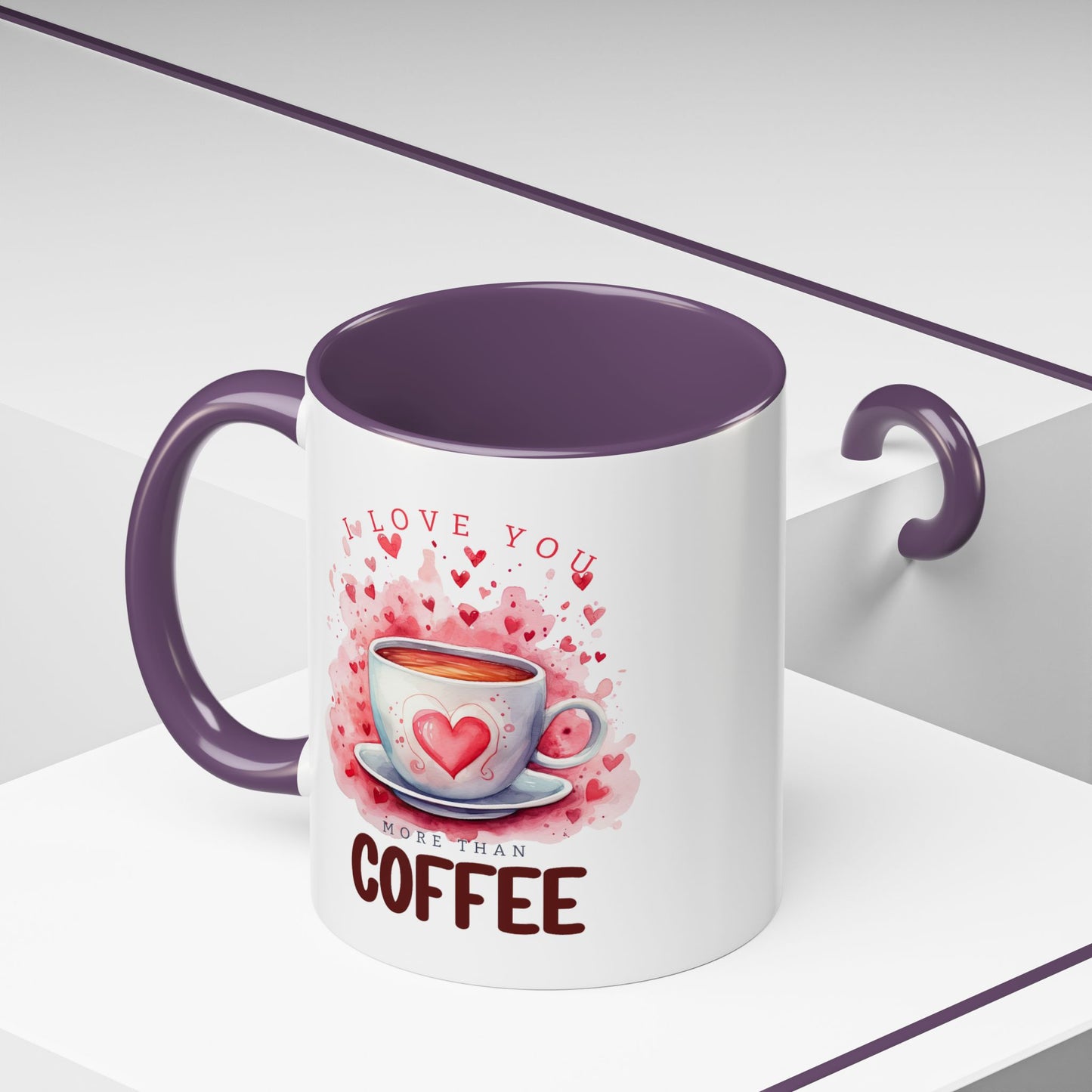 Valentine's Day Mug - I Love You Coffee