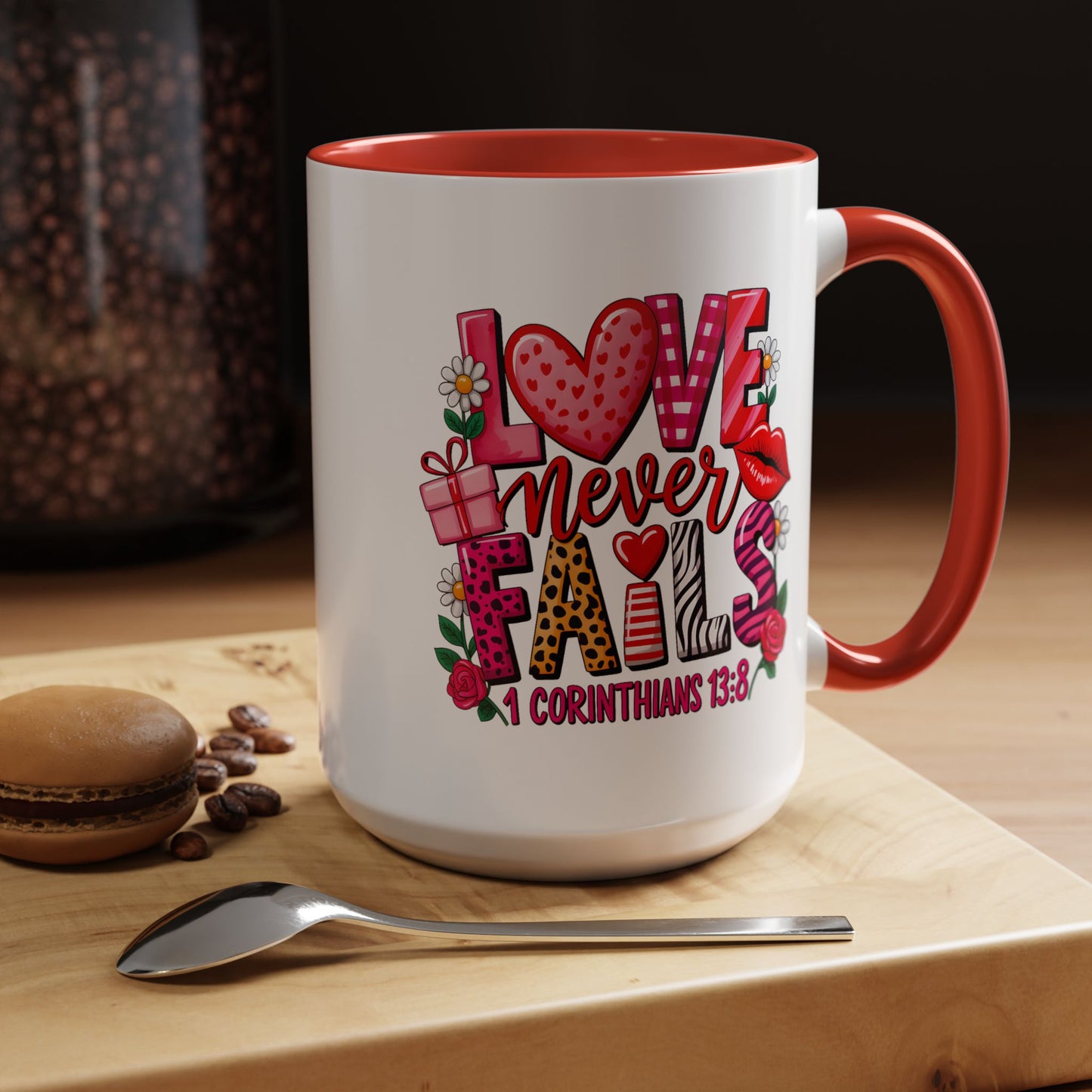 Anniversary Mug - Love Never Fails