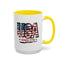 4th of July Mug - USA Since 1776 Gun