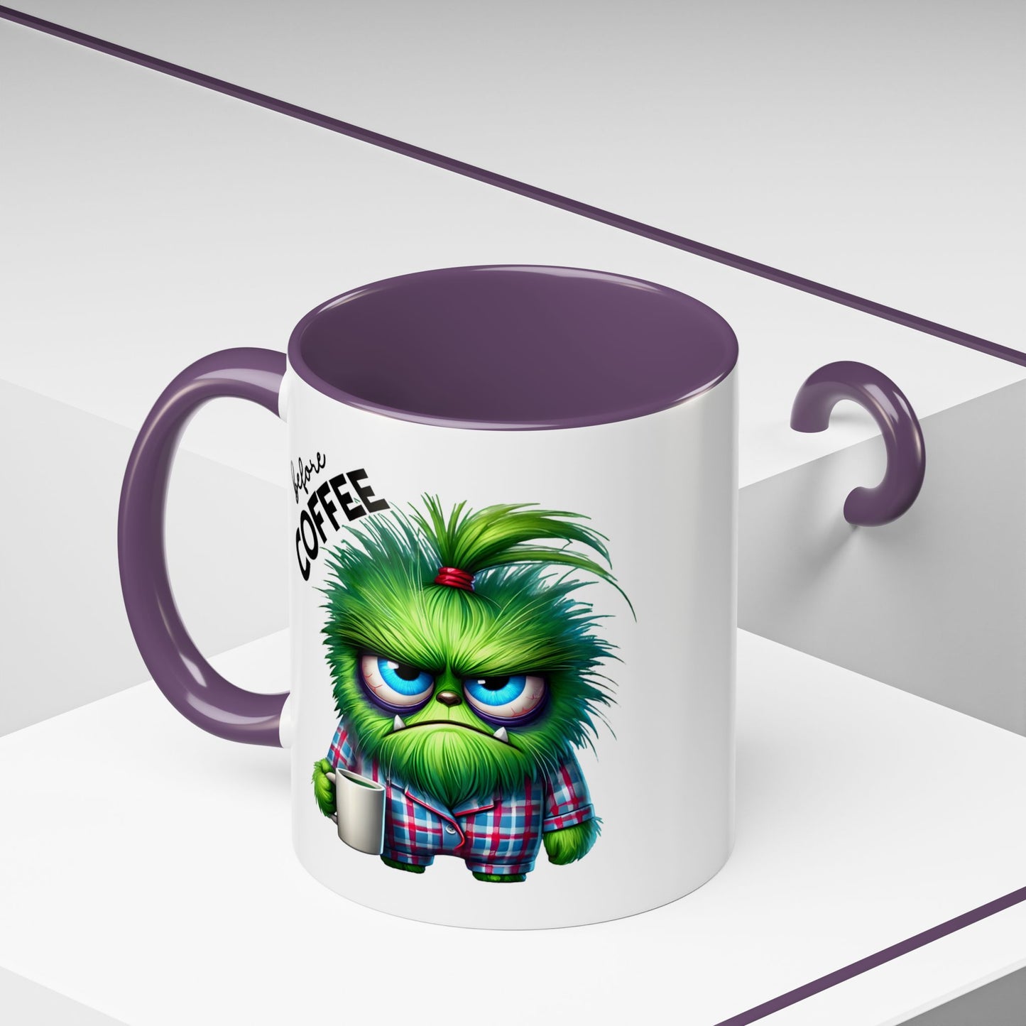 Humor Mug - Before Coffee Fully Caffeinated