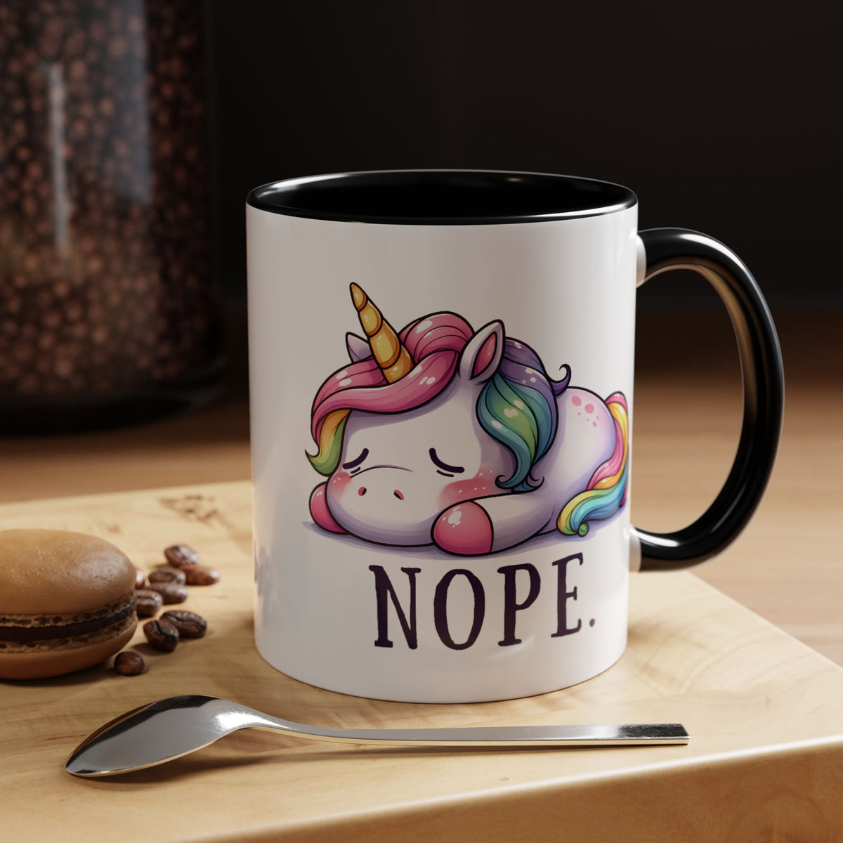 Humor Mug - Nope Unicorn