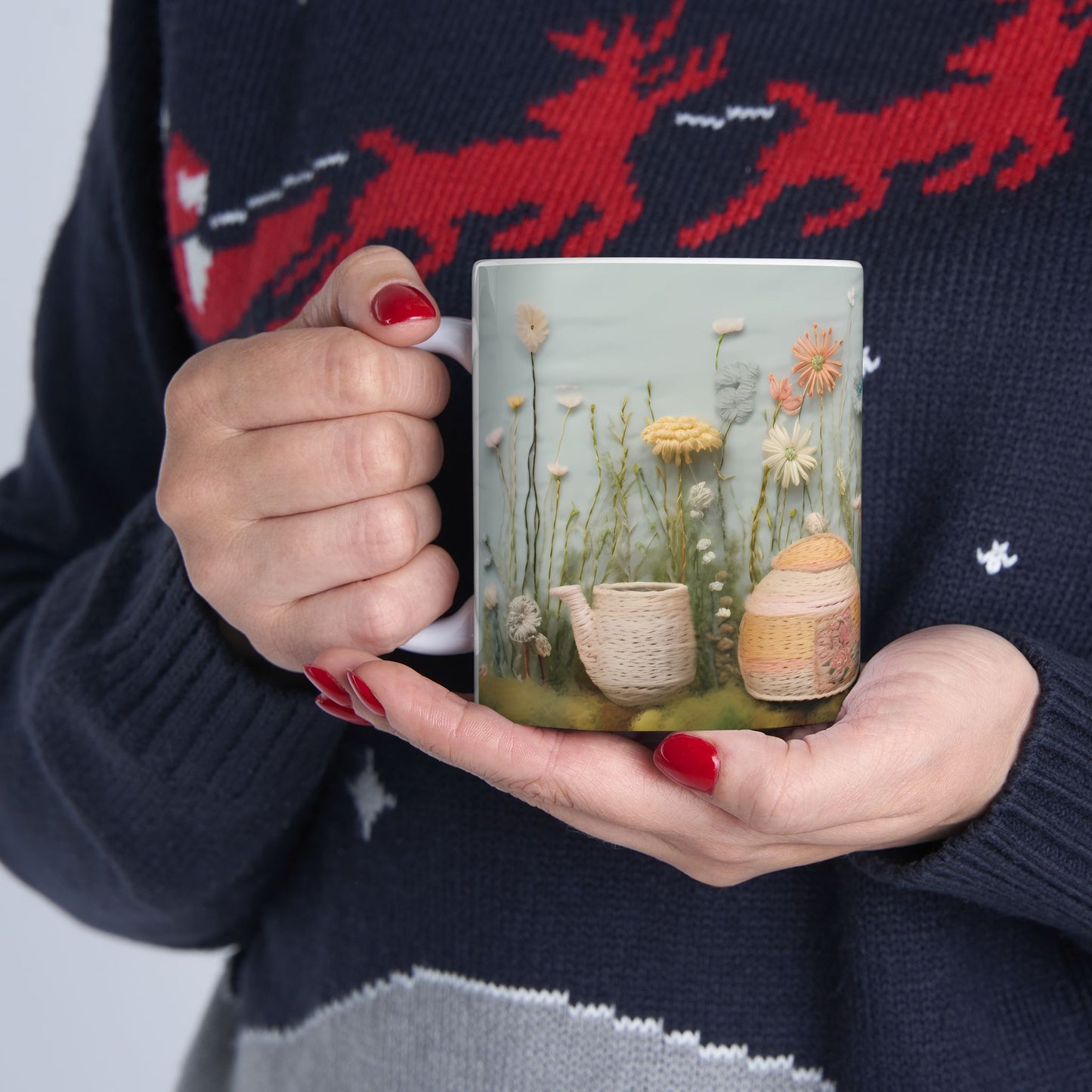 Artistic Mug - Felted Tea Pots 3