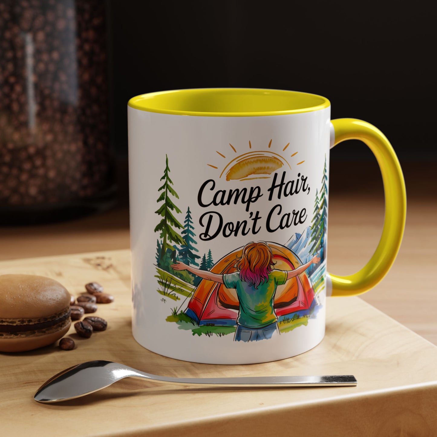 Adventure Mug - Camp Hair Don't Care