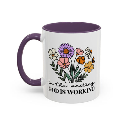 Religious Mug - In The Waiting