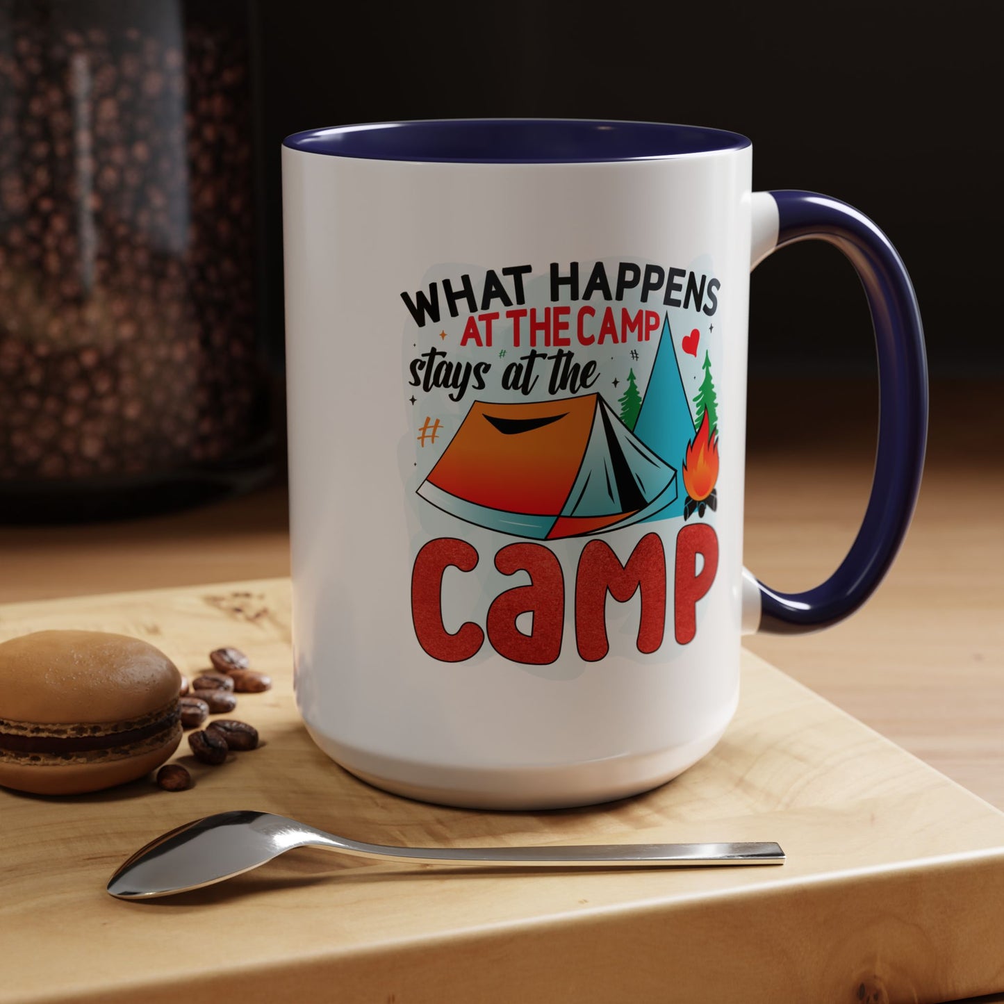 Adventure Mug - What Happens At The Camp