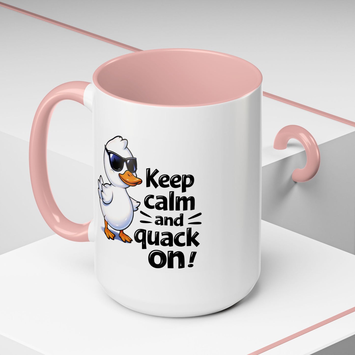 Wellness Mug - Keep Calm And Quack On
