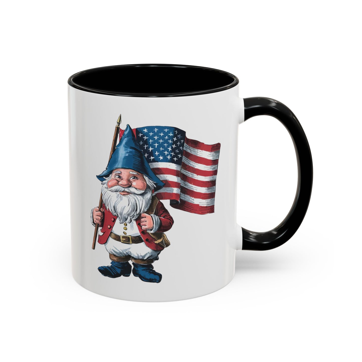 4th of July Mug - American Gnome 4