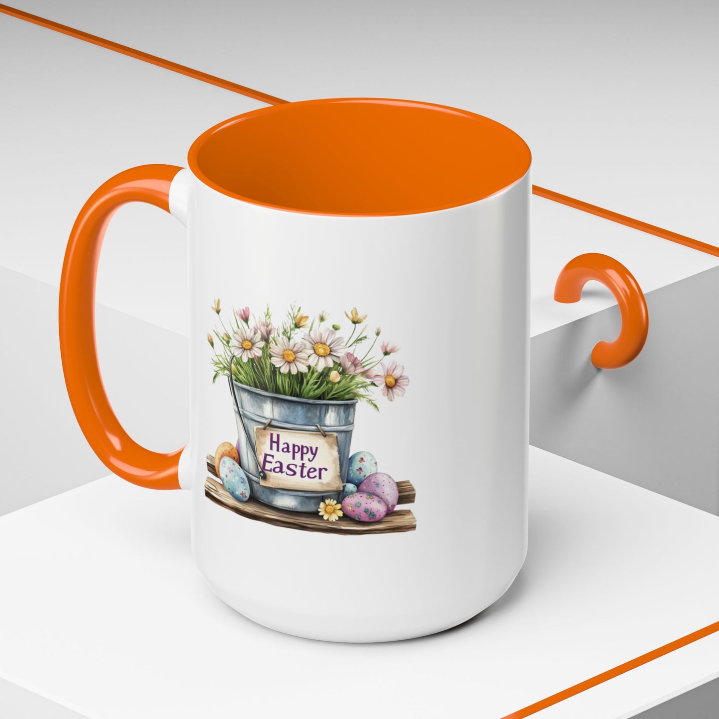 Easter Mug - Flower Bucket