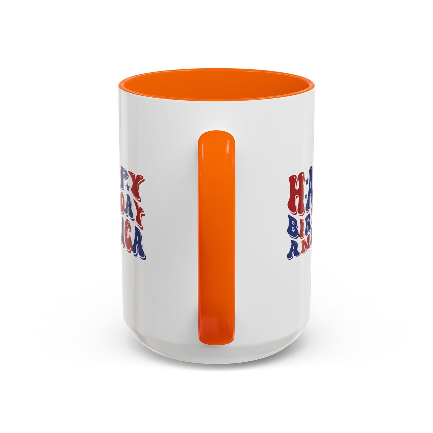 4th of July Mug - Happy Birthday America Retro