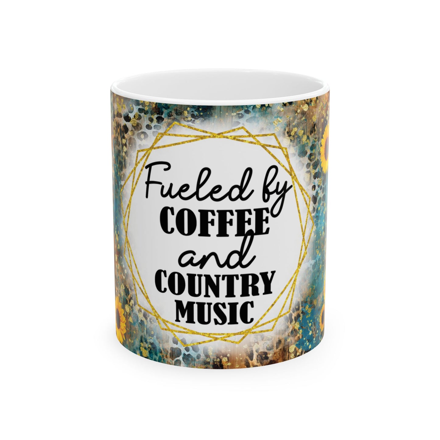 Artistic Mug - Fueled By Coffee