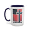 Religious Mug - One Nation Flag Cross