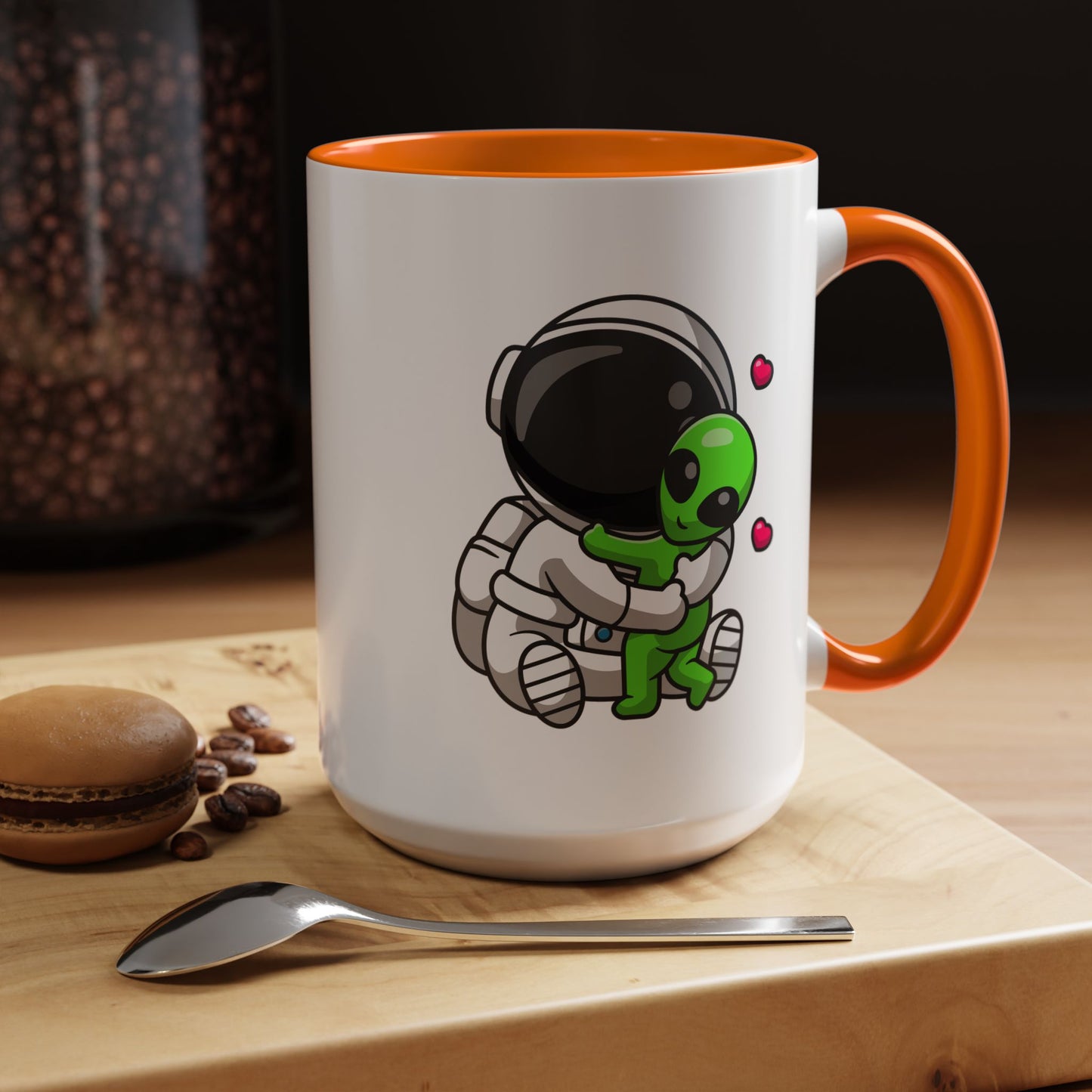 Alien Mug - Astronaut Hug Alien