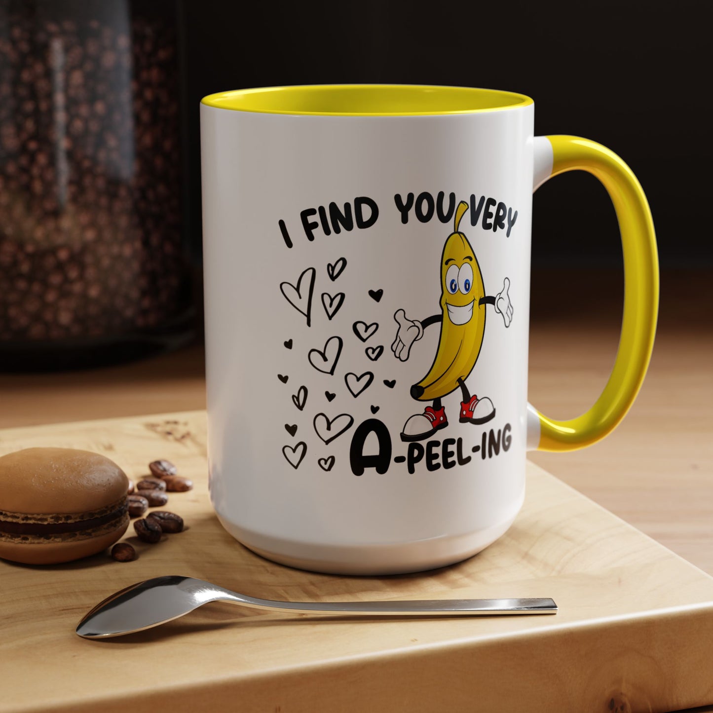 Adult Mug - I Find You Very A-Peel-Ing
