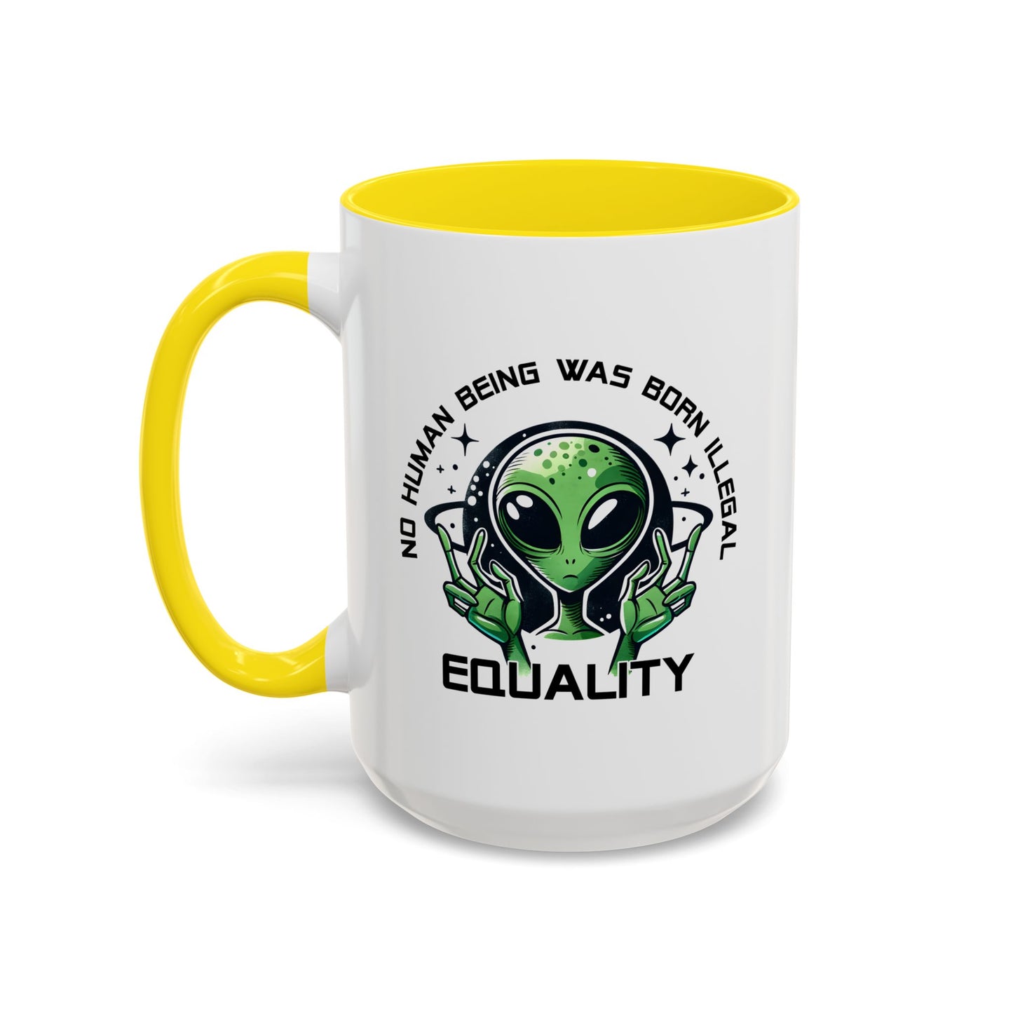 Alien Mug - No Human Being