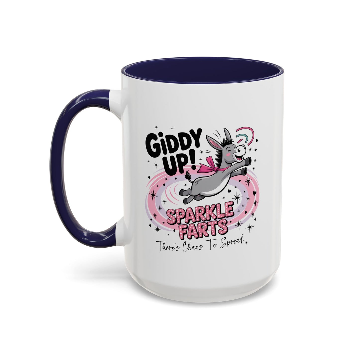 Humor Mug - Giddy Up Sparkle Farts