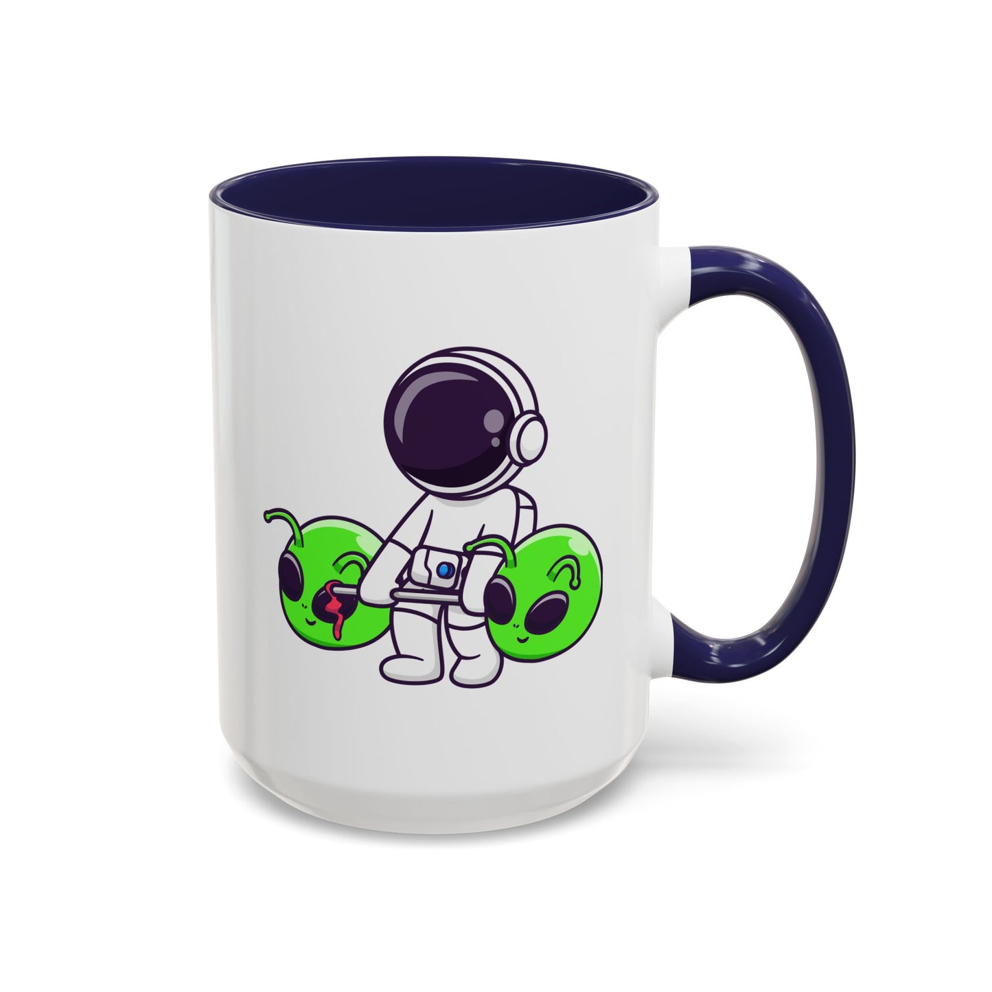 Alien Mug - Astronaut Lifting
