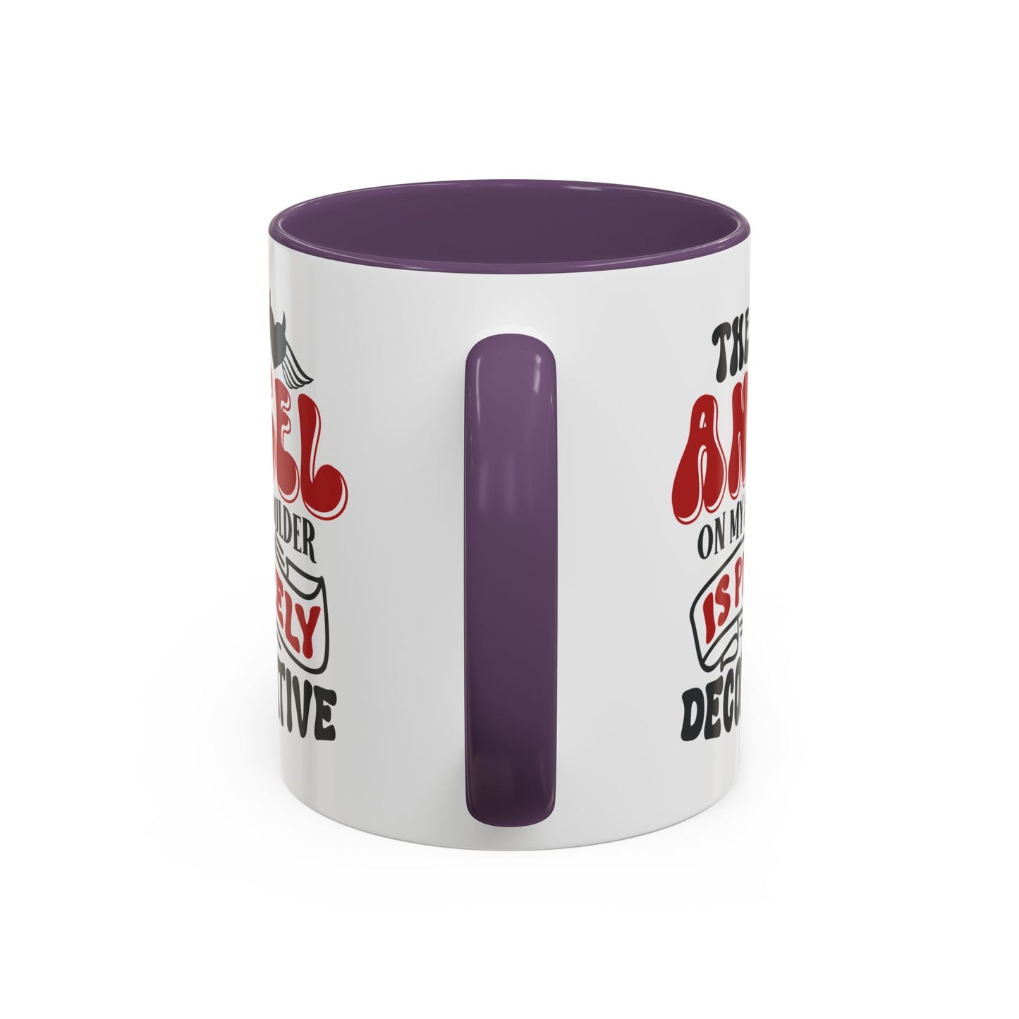 Humor Mug - The Angel on my Shoulder