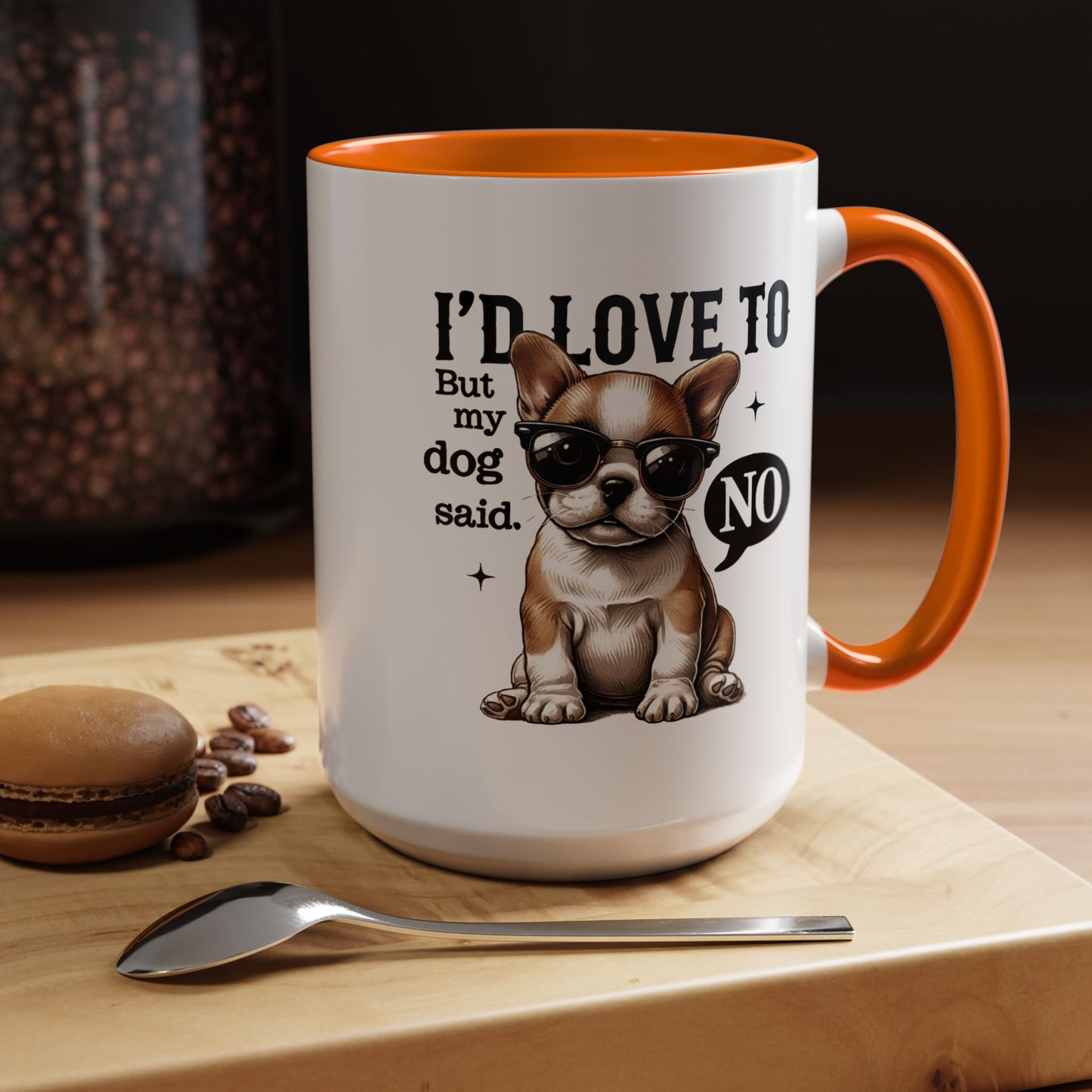 Animal Mug - I'd Love To But My Dog Said No