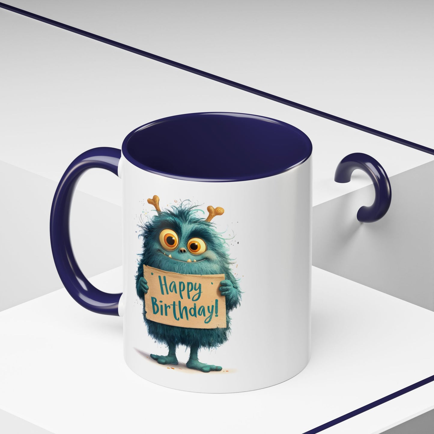 Birthday Mug - Birthday Sign Monster