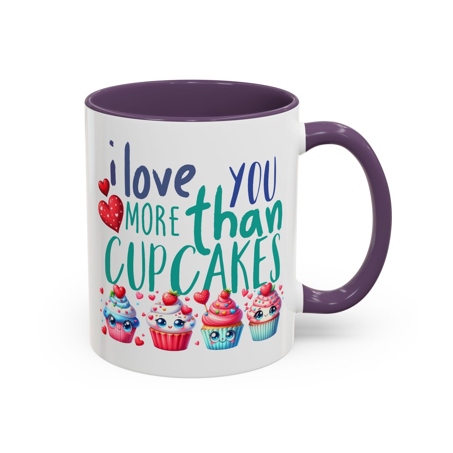 Anniversary Mug - I Love You More Than Cupcakes