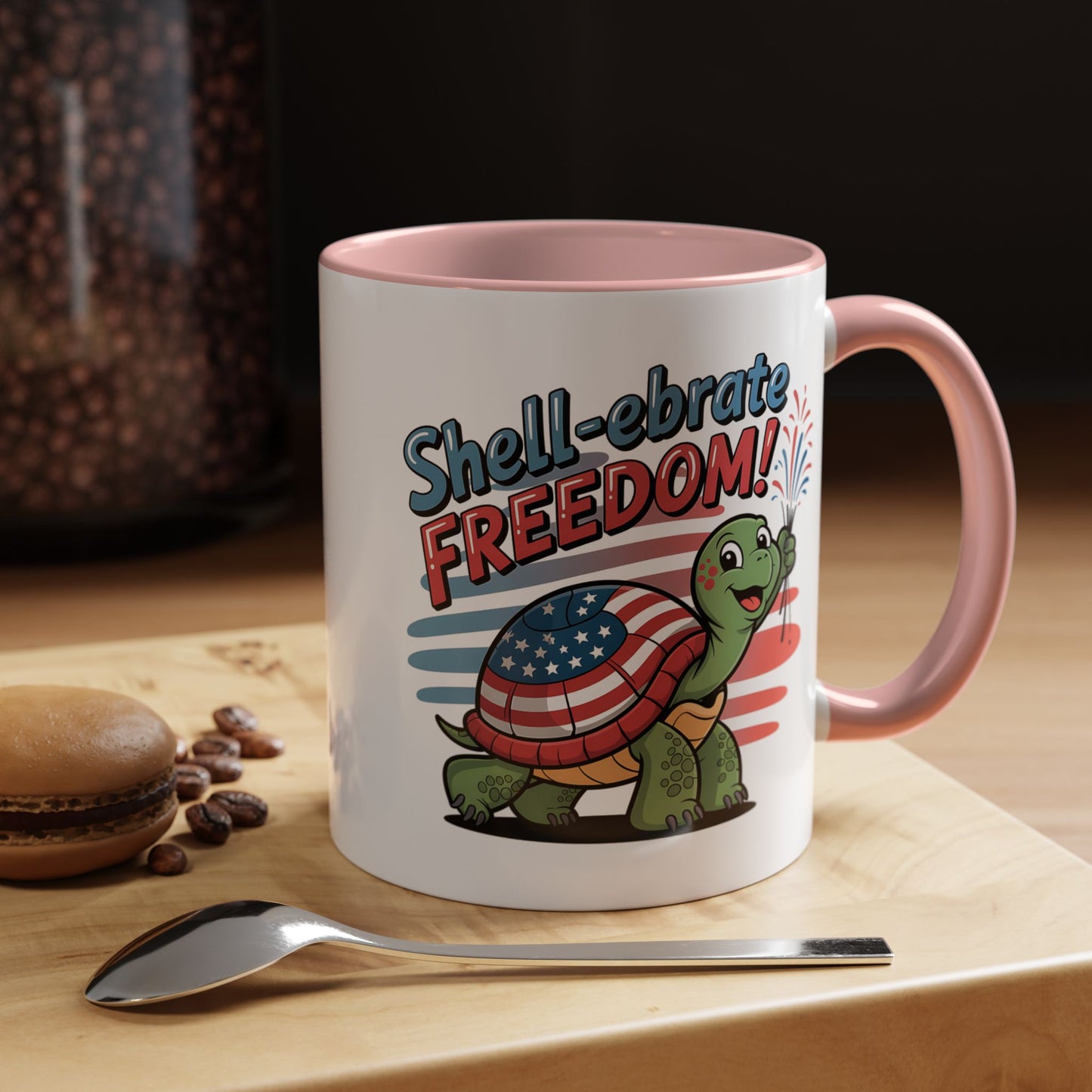 4th of July Mug - Shell-ebrate Freedom