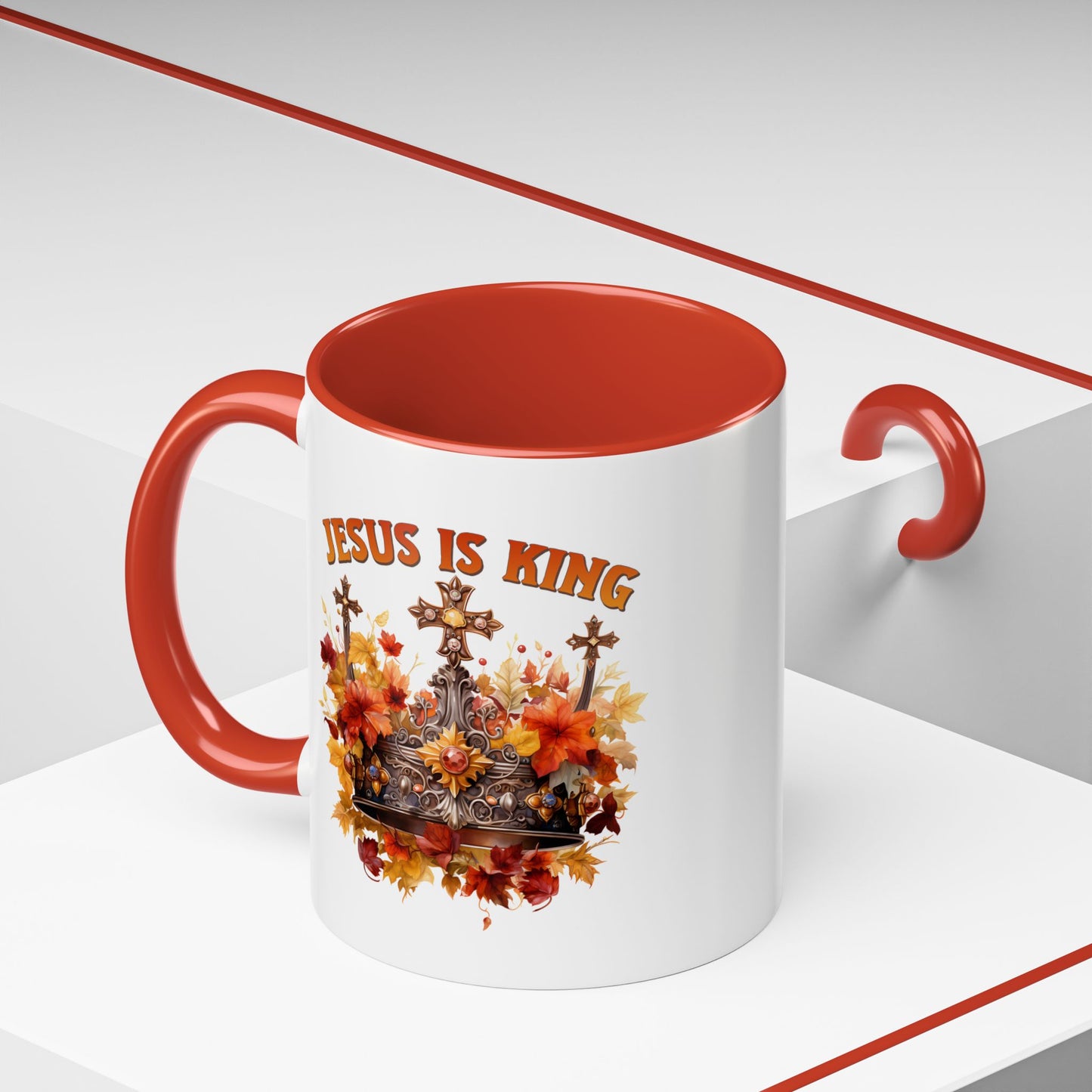 Religious Mug - Jesus Is King