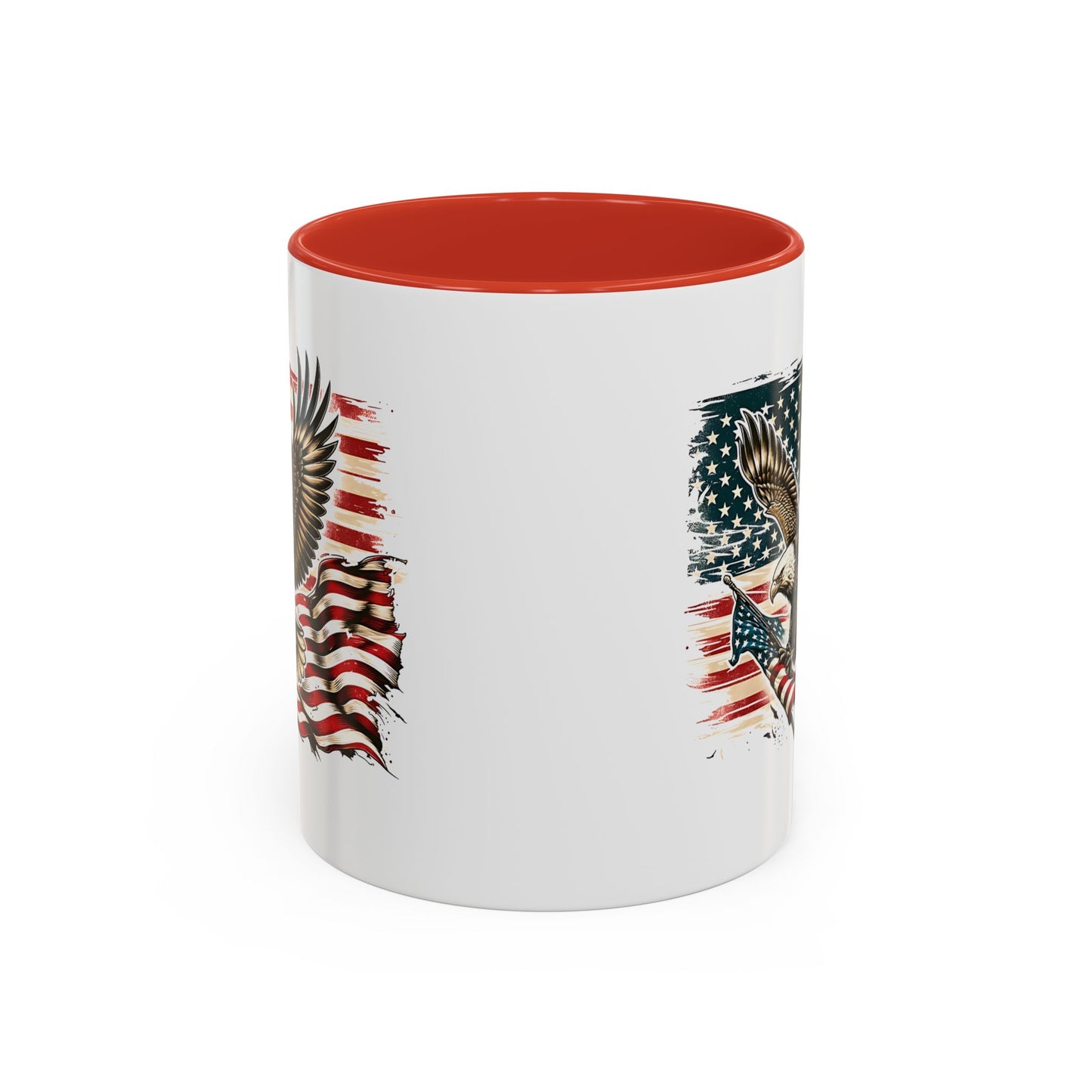 4th of July Mug - American Bald Eagle Flag 9