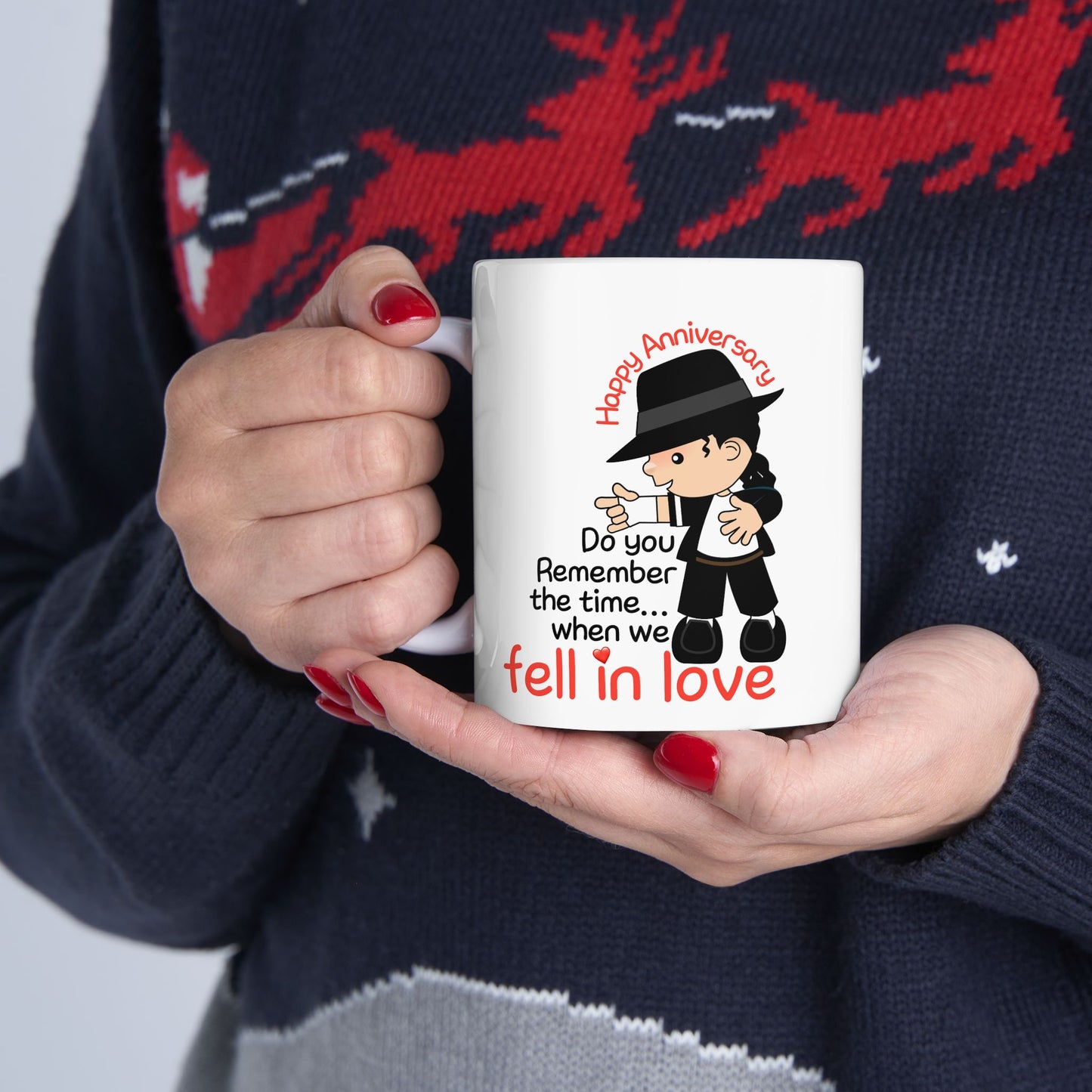 Anniversary Mug - Do You Remember The Time We Fell In Love
