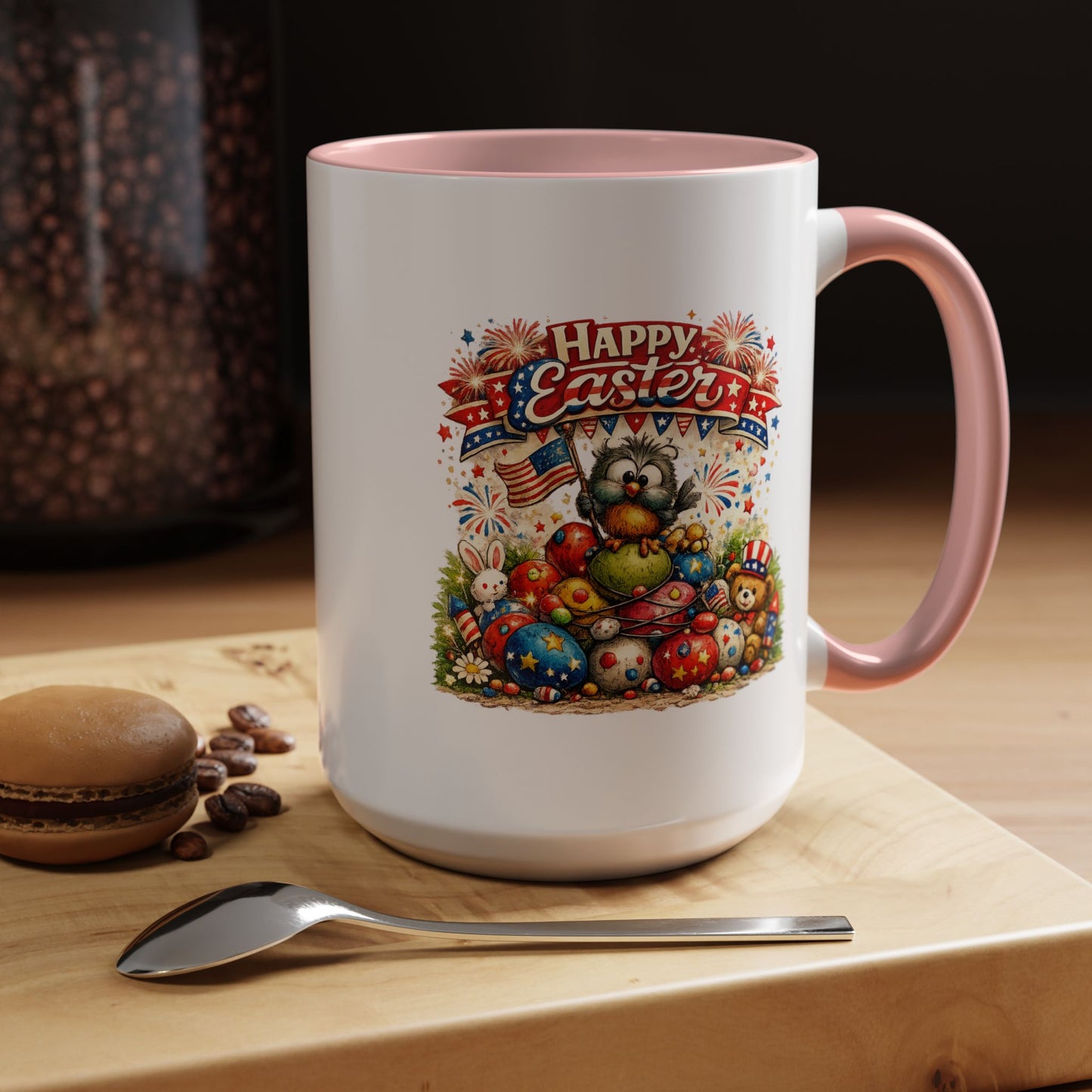 Easter Mug - Patriotic Happy Easter