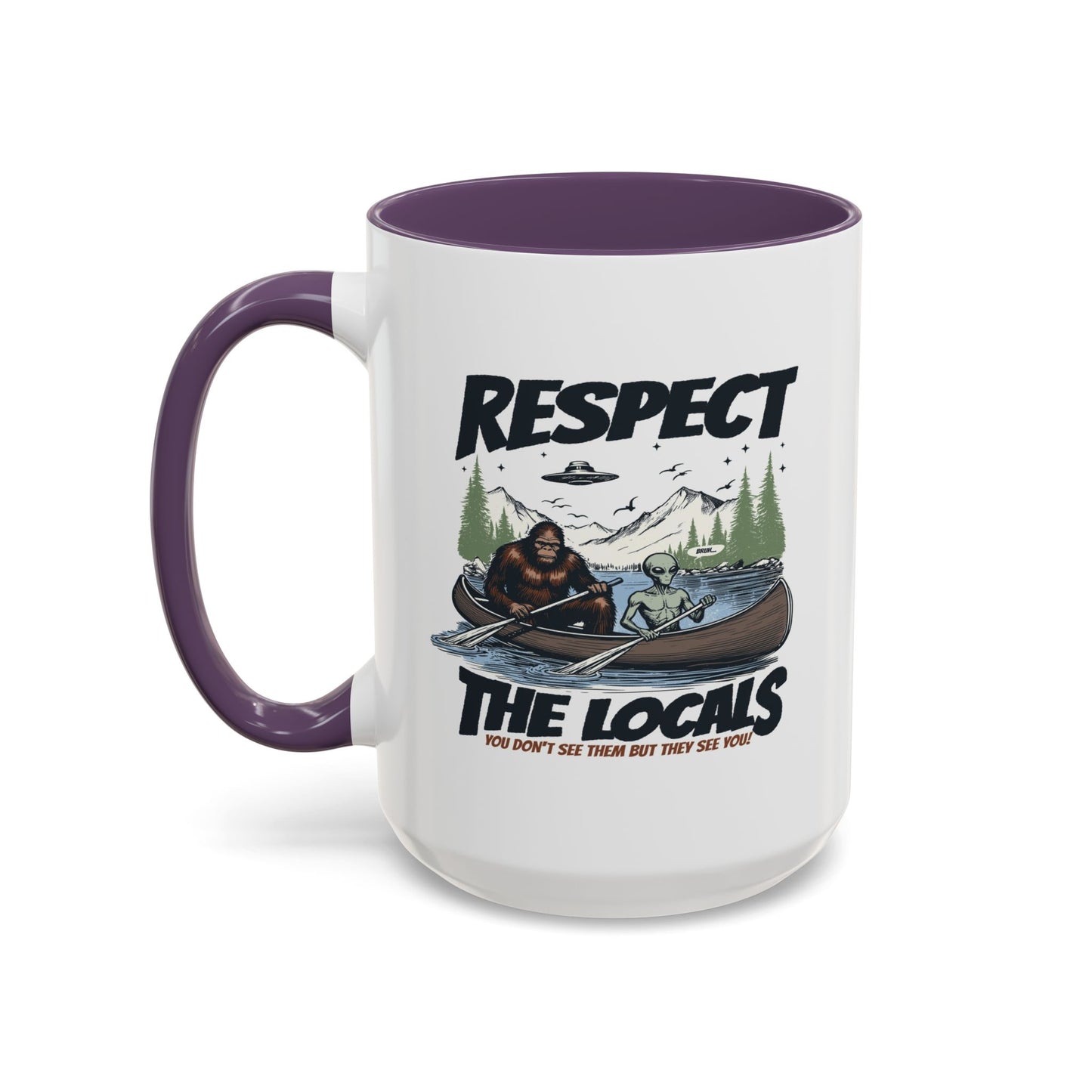 Alien Mug - Respect The Locals