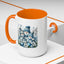 Christmas Mug - Blue Snowman Family