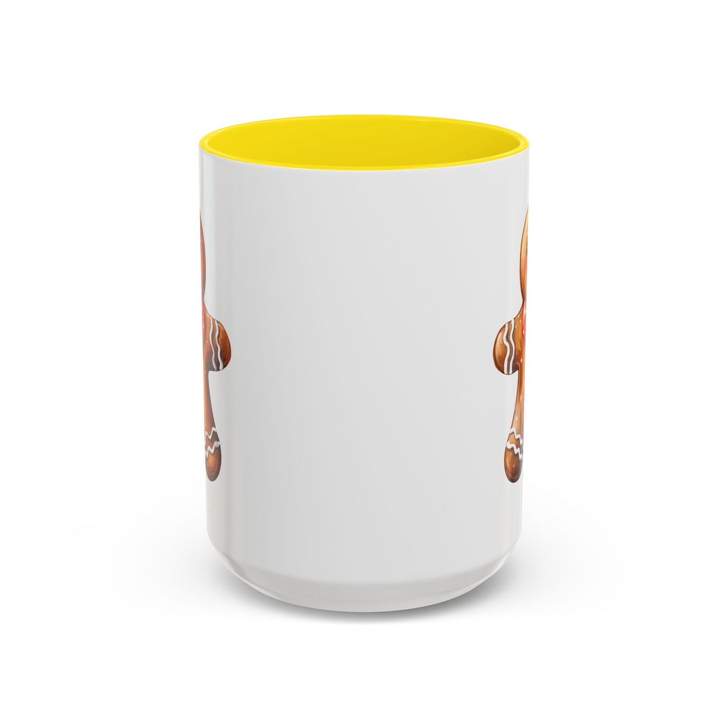 Christmas Mug - Gingerbread Man Red Bow