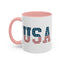 4th of July Mug - USA American Flag