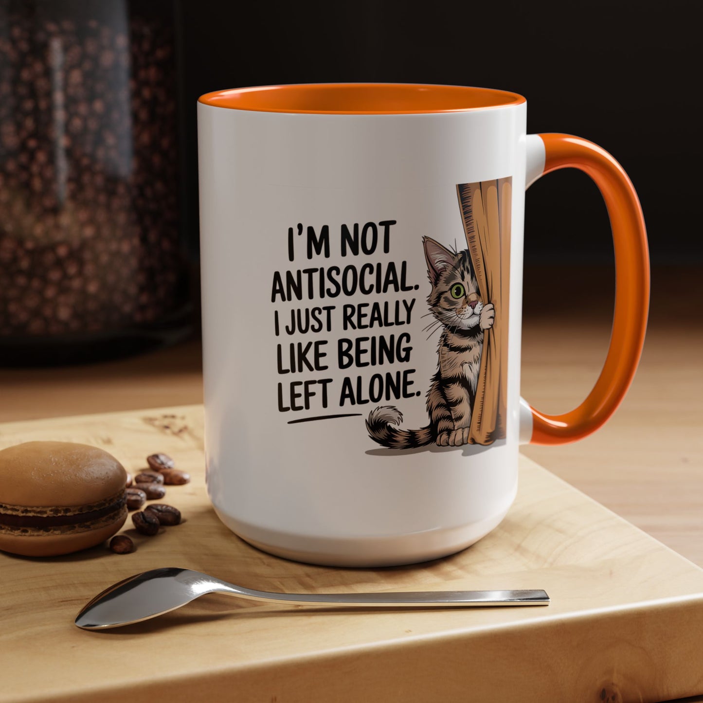 Animal Mug - I'm Not Antisocial
