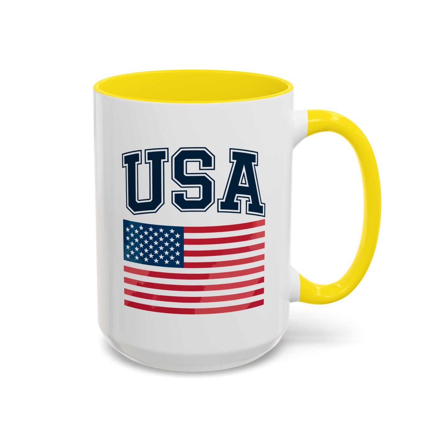 4th of July Mug - USA & Flag