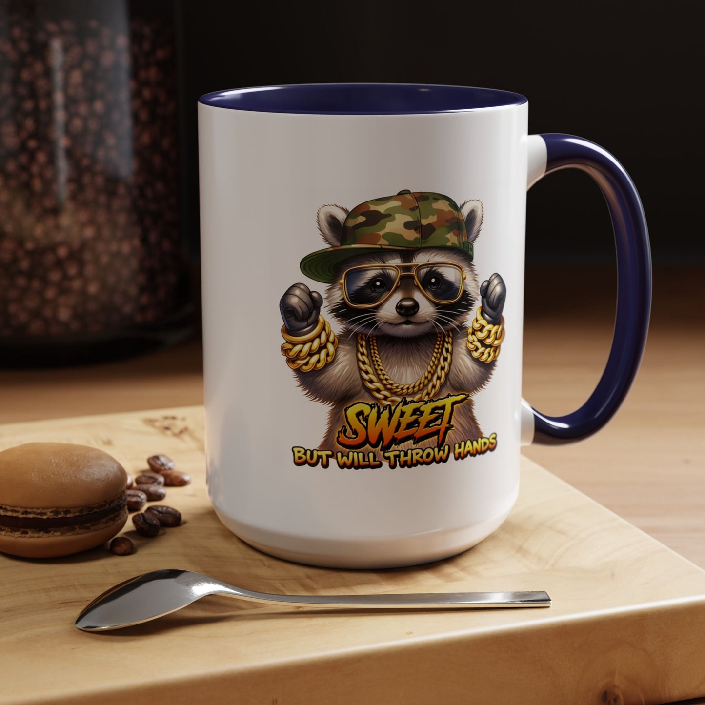 Humor Mug - Sweet But Will Throw Hands