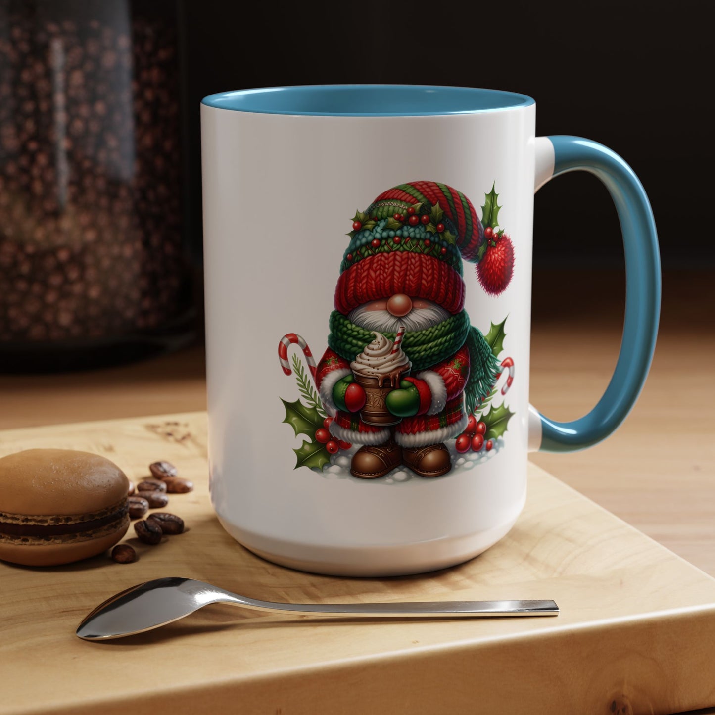 Christmas Mug - Gnome and Hot Chocolate