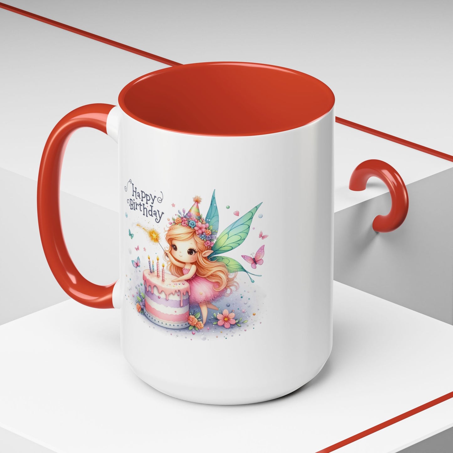 Birthday Mug - Birthday Fairy Cake