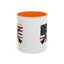 4th of July Mug - Skull Guns Flag
