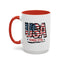 4th of July Mug - USA Since 1776 Gun