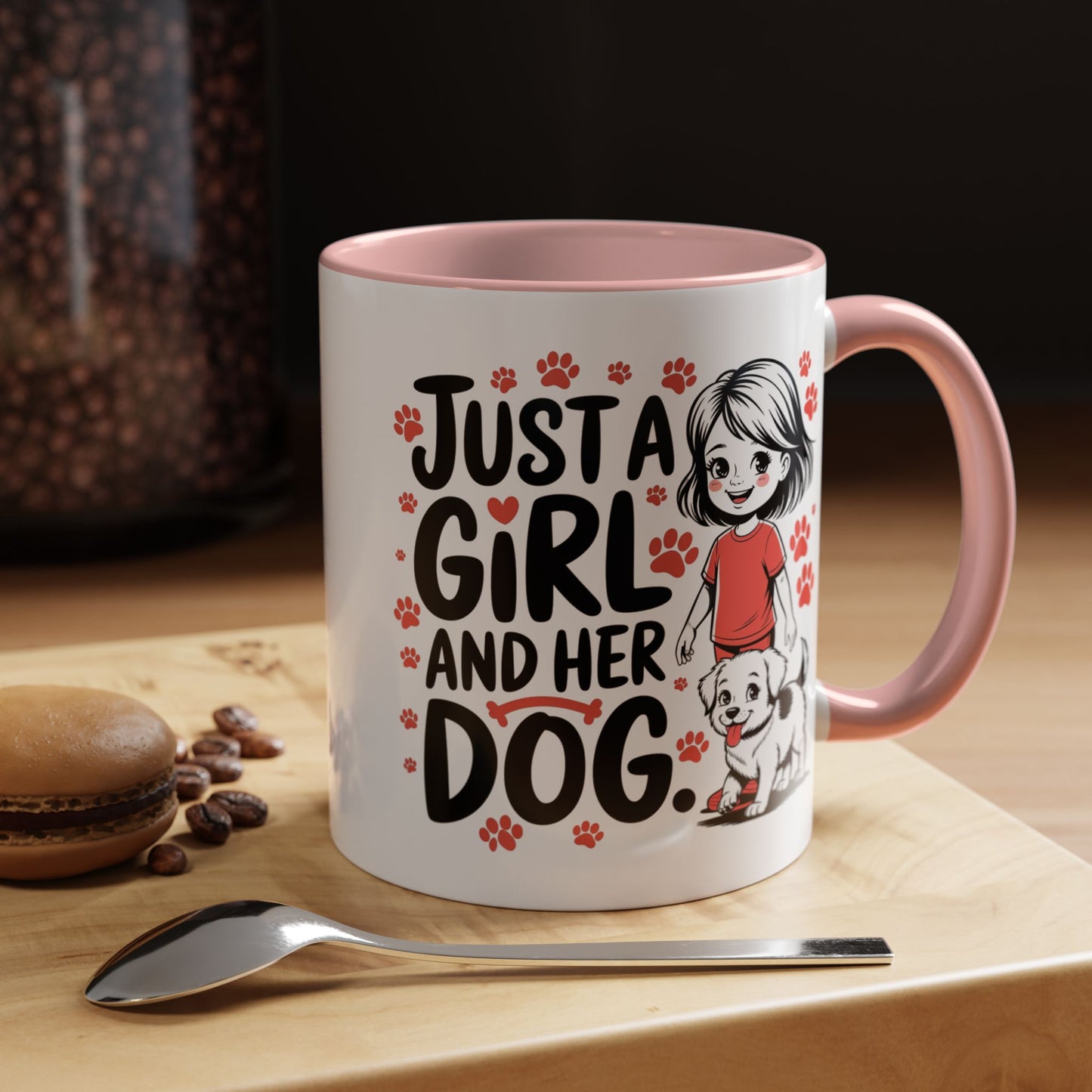Animal Mug - Just a Girl and Her Dog