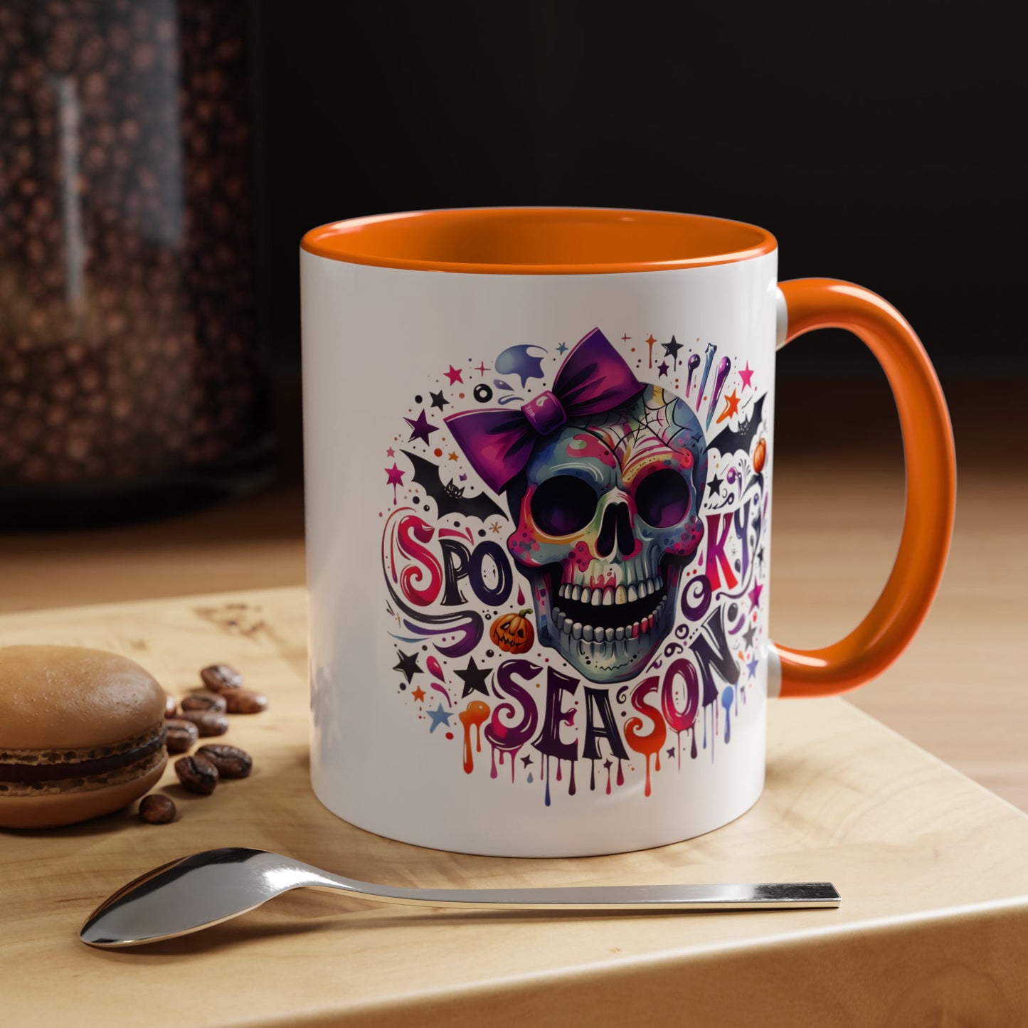 Halloween Mug - Spooky Season Skull