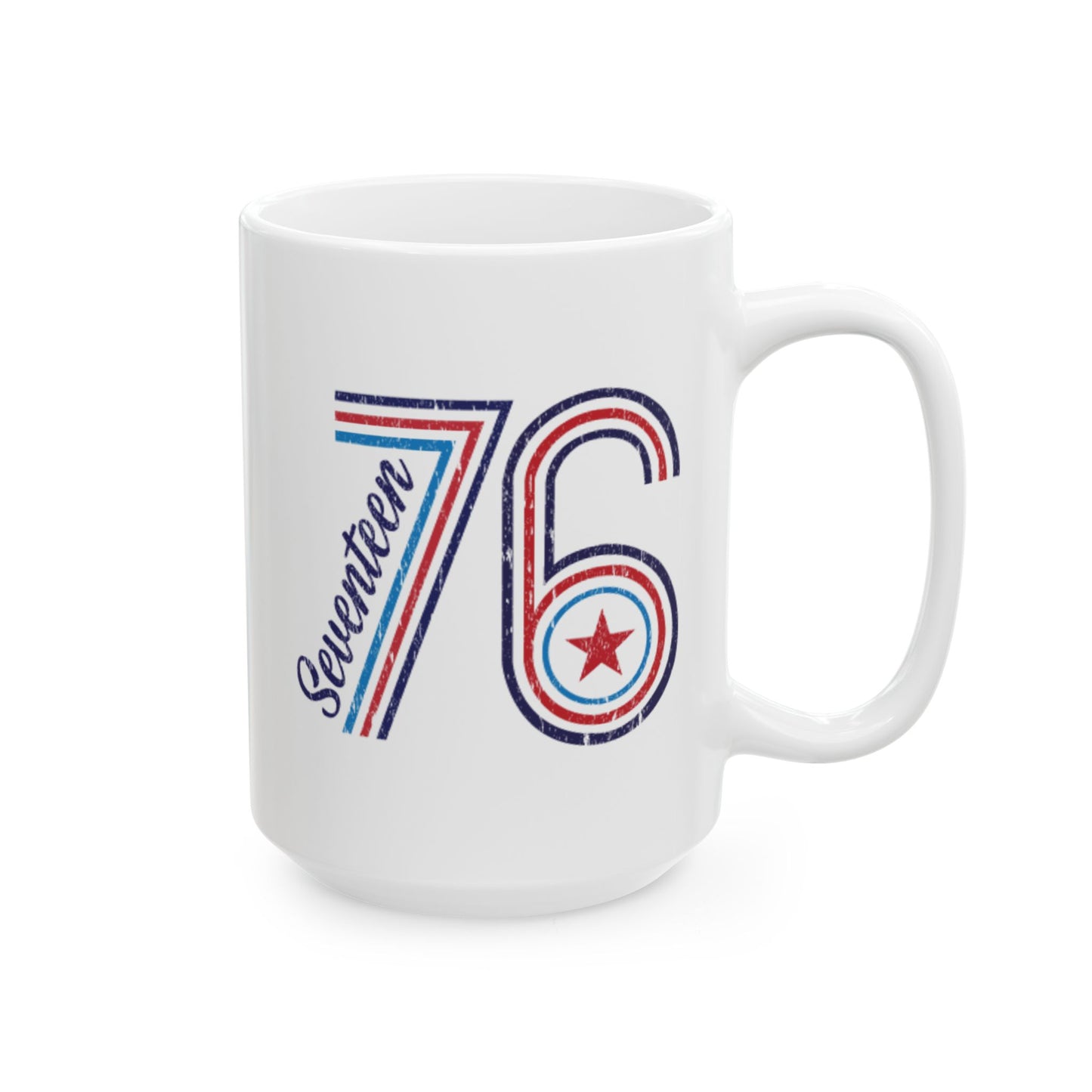 4th of July Mug - 1776 Retro Patriotic