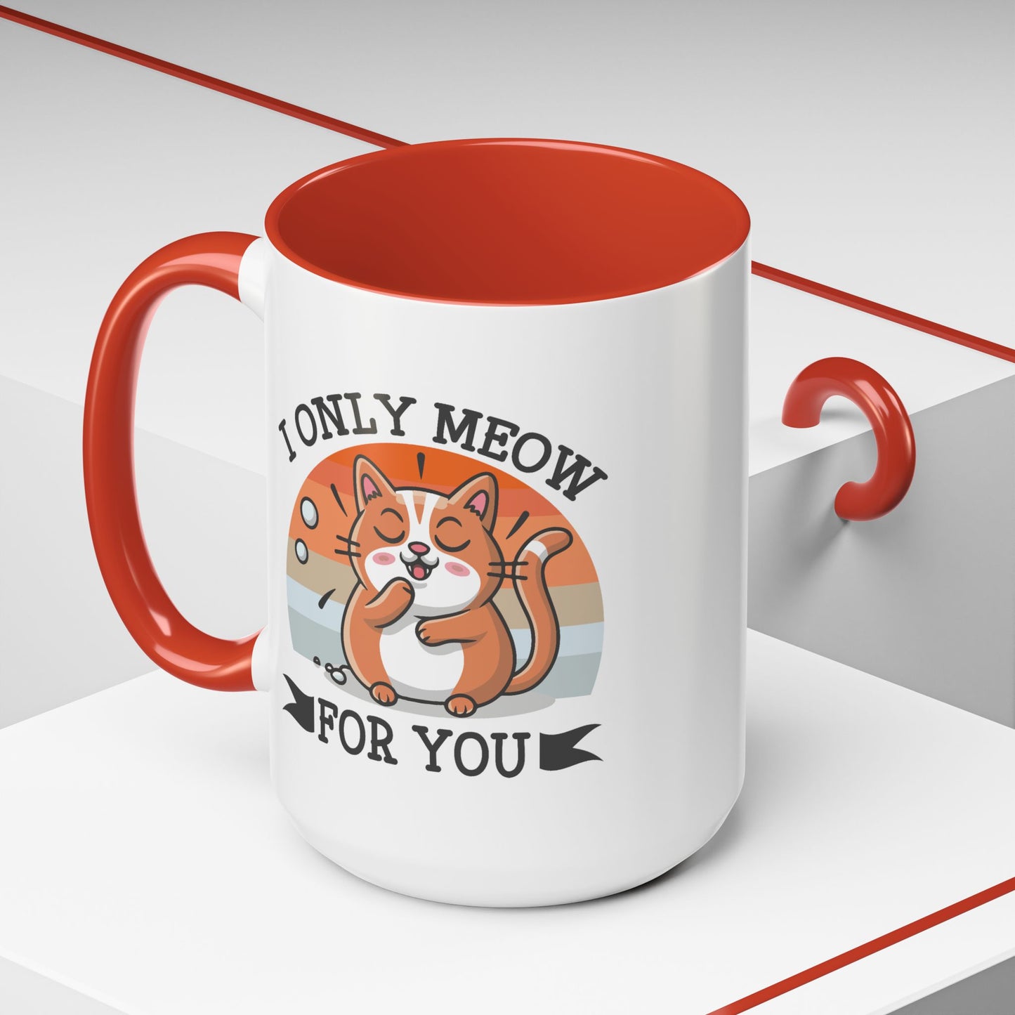 Animal Mug - I Only Meow For You