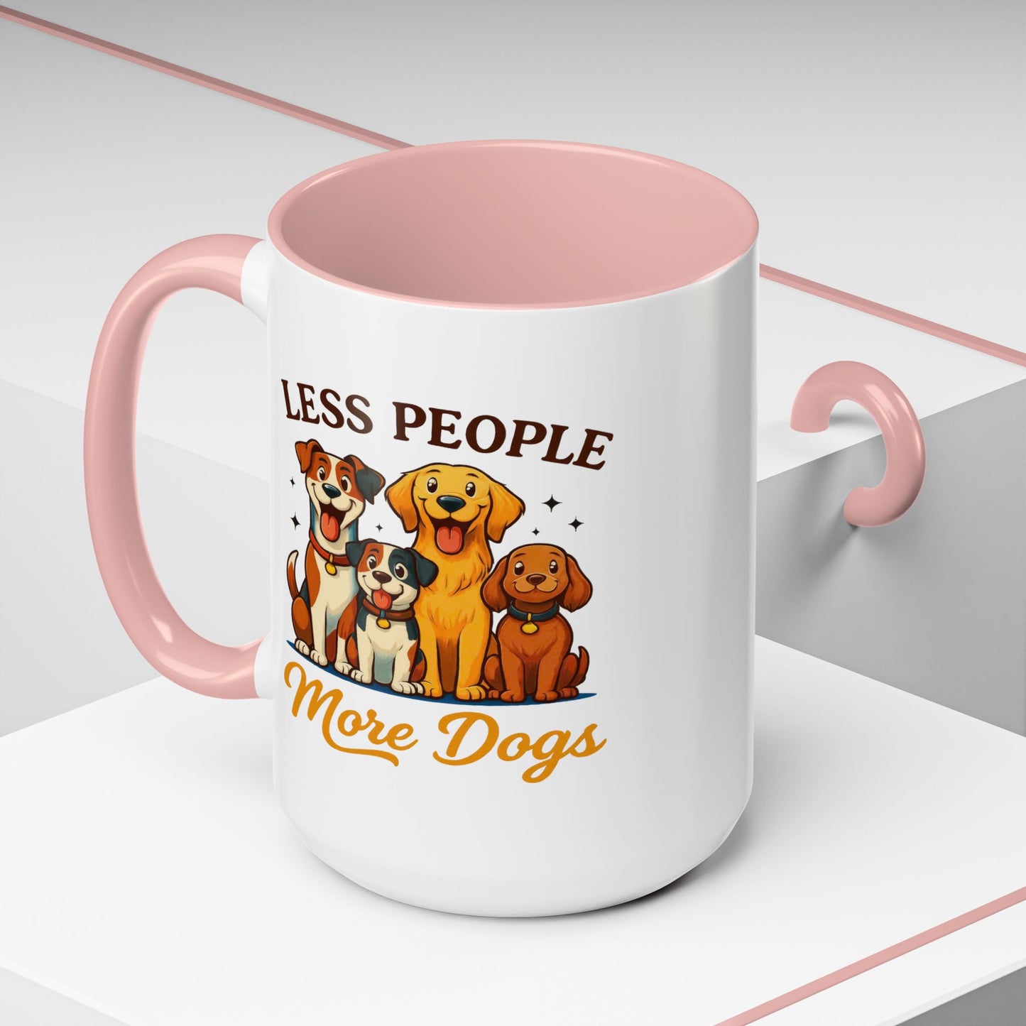 Animal Mug - Less People More Dogs