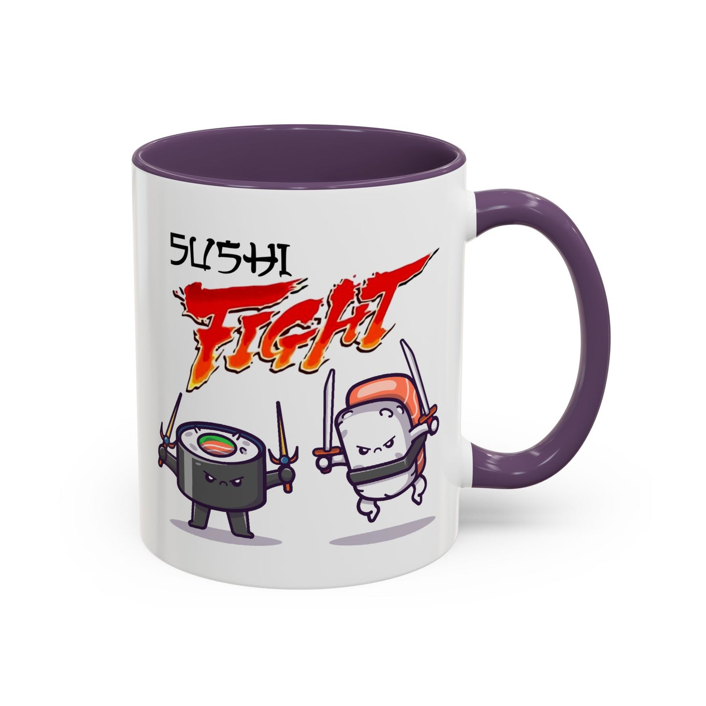Humor Mug - Sushi Fight