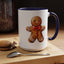 Christmas Mug - Gingerbread Man Red Bow