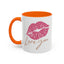 Valentine's Day Mug - Love You Lips Kiss