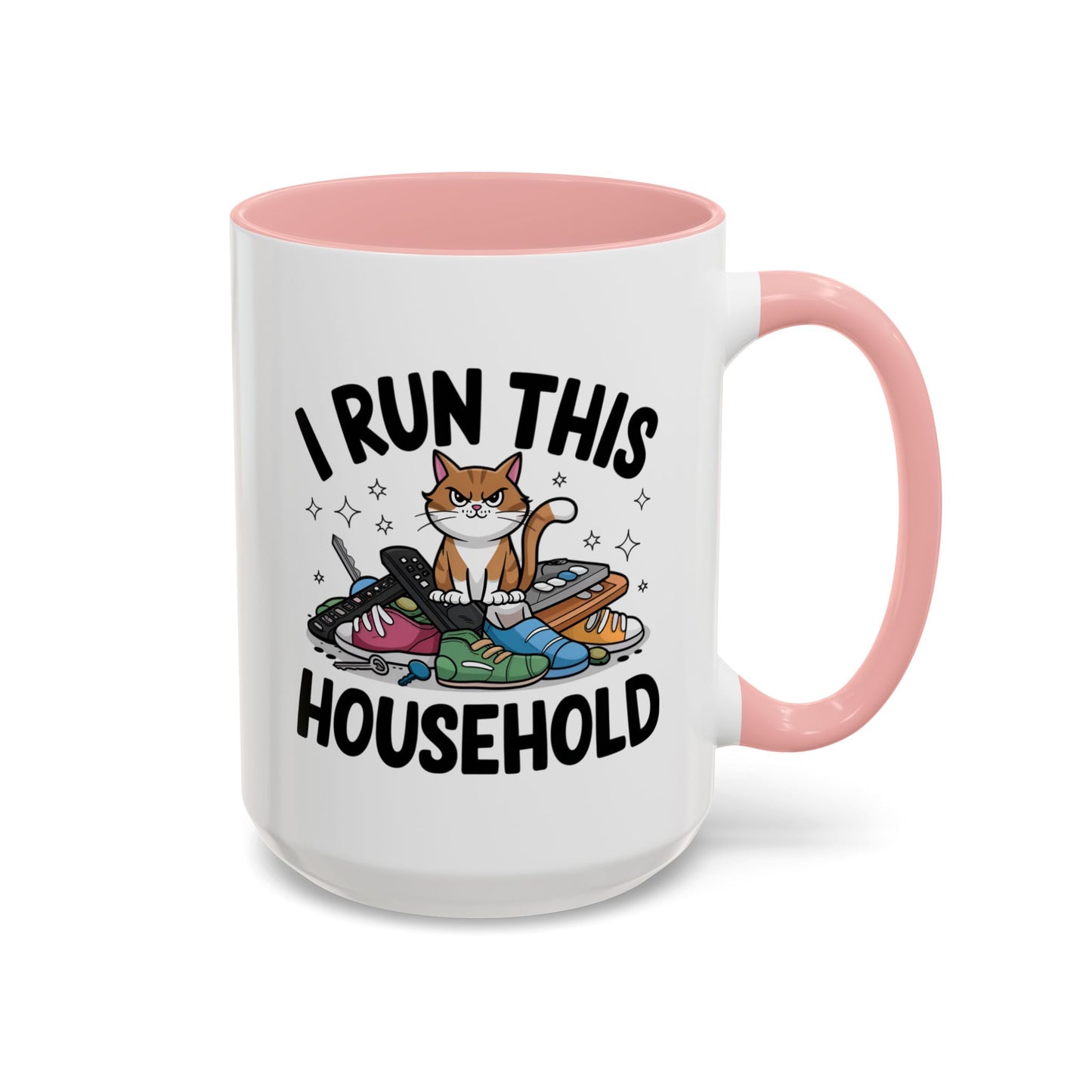 Animal Mug - I Run This Household