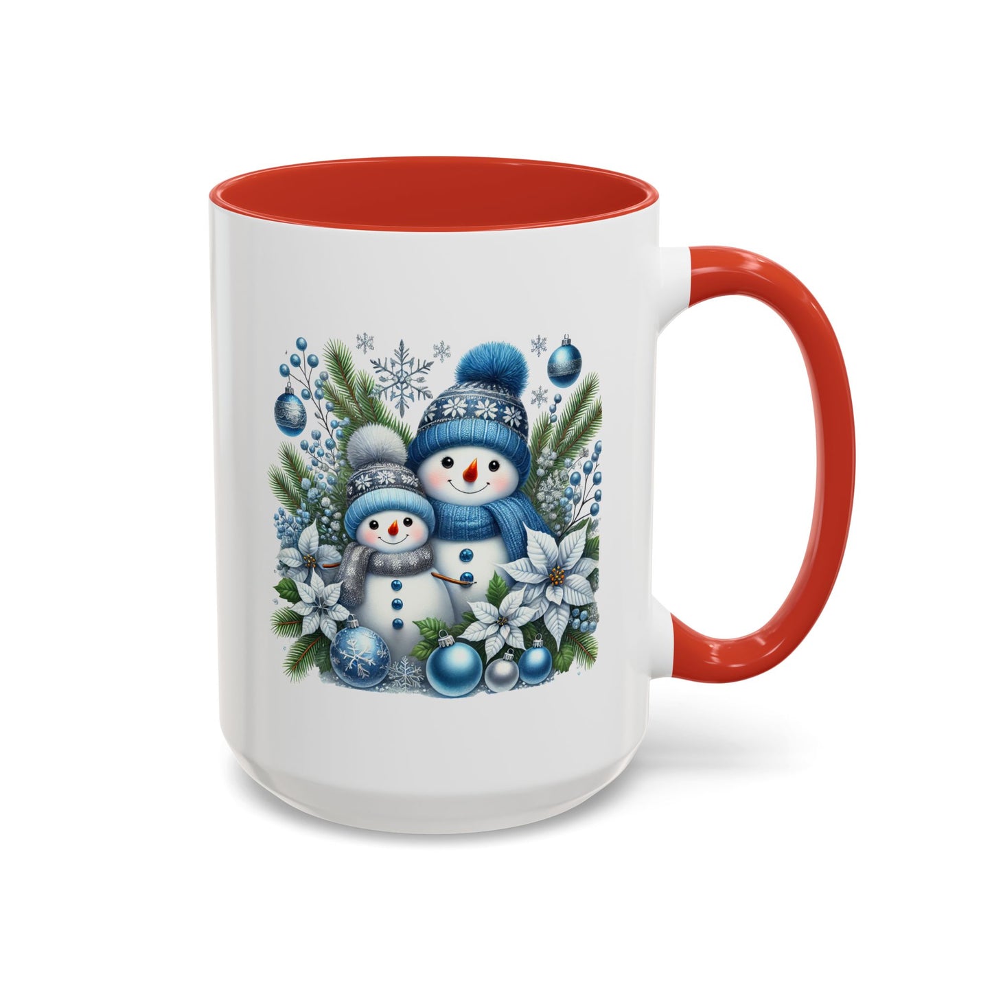 Christmas Mug - Blue Snowman Child